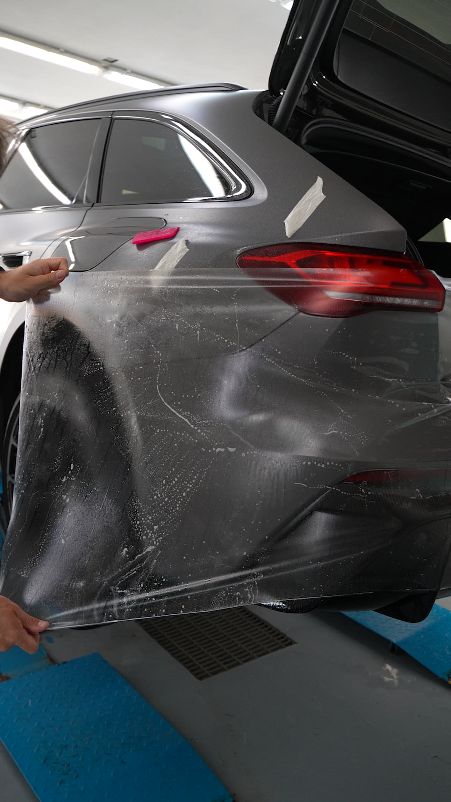 Audi RS5 Avant – preparazione della carrozzeria prima del PPF